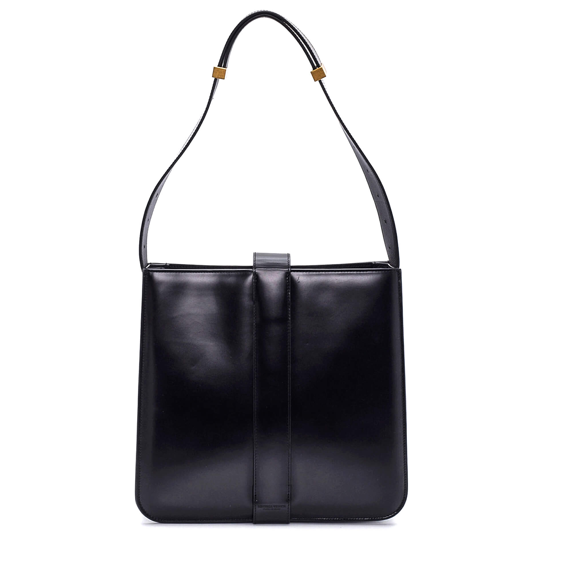 Bottega Veneta - Black Box Leather Marie Shoulder Bag